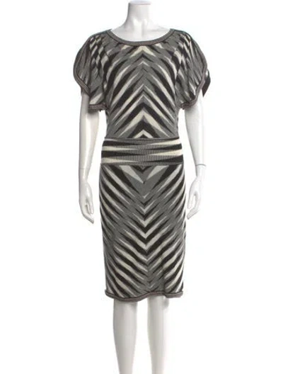 Pre-owned Missoni Wool Striped Sweater In Multi