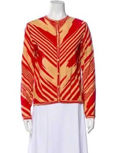 Pre-owned Missoni Wool Striped Sweater In Multi