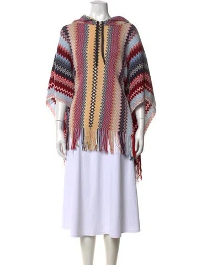 Pre-owned Missoni Wool Striped Sweater W/ Tags In Multicolor
