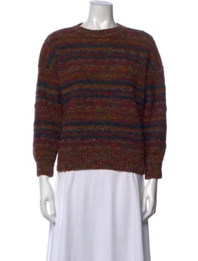 Pre-owned Missoni Wool Striped Sweatshirt In Multicolor