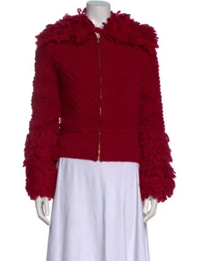 Pre-owned Missoni Wool Sweater In Red