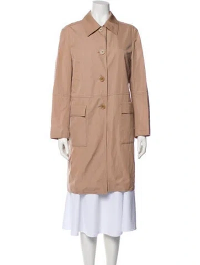 Pre-owned Missoni Wool Trench Coat In Neutral