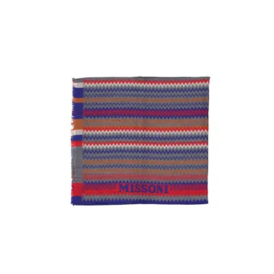 Missoni Wool Women's Scarf In Blue