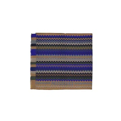 Missoni Wool Women's Scarf In Blue