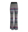 Missoni Crochet-knit Wool Flared Pants