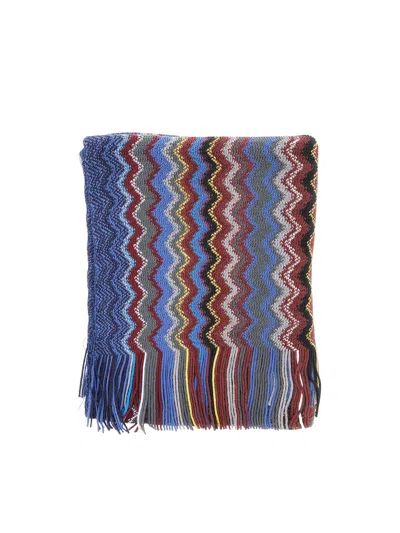 Missoni Wool-acrylic Knit Scarf In Multi