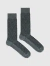 Missoni Wool-blend Ankle Socks In Multi