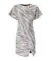 Missoni Wrap Mini Dress In White