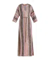 Missoni Zig-zag All-over Pattern Dress In Nude