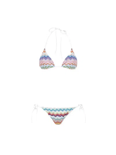 Missoni Zig Zag Bikini Set In Multi