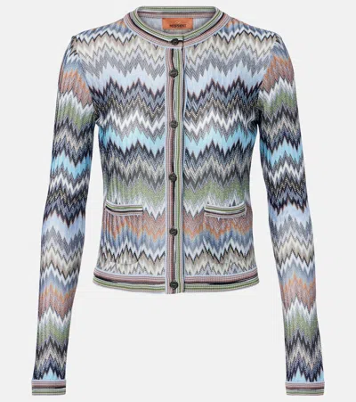 Missoni Zig Zag Cardigan In Multi