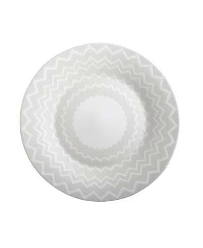 Missoni Zig Zag Charger Plate In White