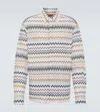 Missoni Zig Zag Cotton Shirt In Multicoloured