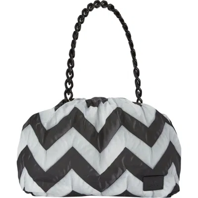 Missoni Zig Zag Fabric Clutch With Removable Shoulder Strap