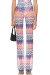 Missoni Wide-leg Trousers In All-over Print