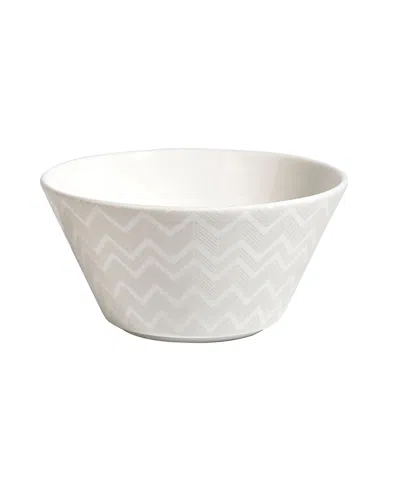 Missoni Zig Zag Fruit Bowls, Set Of 6 In White