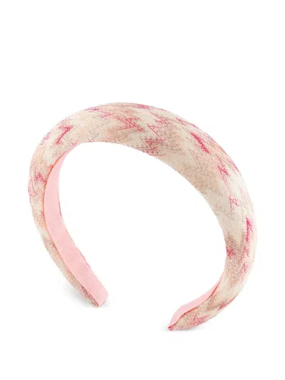 Missoni Kids' Zig-zag Headband In Multi