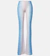 Missoni Zig Zag High-rise Semi-sheer Flared Pants