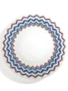Missoni Zig Zag Jarris Charger Plate (32cm) In White