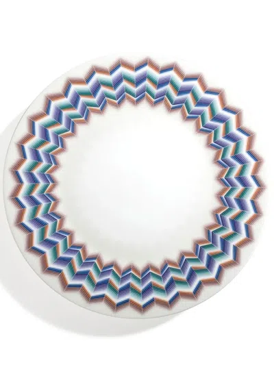 Missoni Zig Zag Jarris Charger Plate (32cm) In White