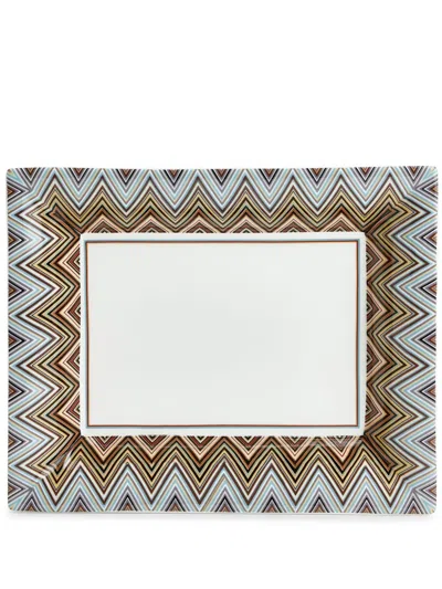 Missoni Zig Zag Jarris Trinket Tray In White