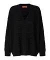 Missoni Zig Zag Sweater In Black