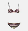 Missoni Zig Zag Lamé Bikini In Multi