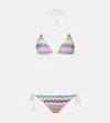 Missoni Zig Zag Lamé Bikini In Multi