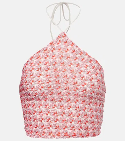 Missoni Zig Zag Lamé Cropped Top