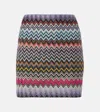 MISSONI ZIG ZAG LAMÉ MINISKIRT