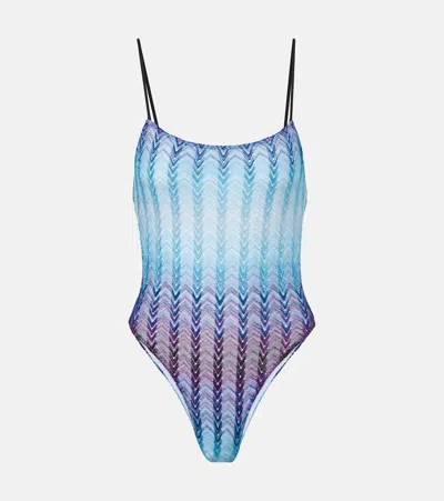 Missoni Zig Zag Lamé Swimsuit