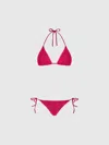 Missoni Zick-zack-bikini Aus Lamé-viskose In Purple