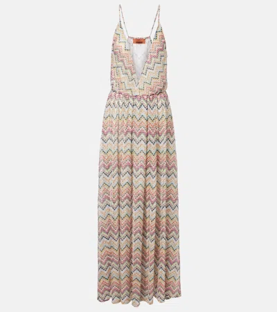 Missoni Zig Zag Maxi Dress In Multi