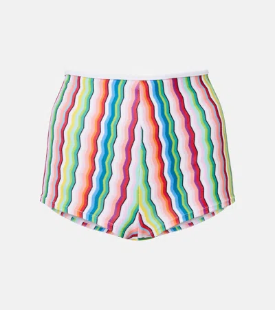 Missoni Zig Zag Micro Shorts In Multi