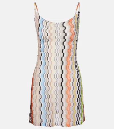 Missoni Zig Zag Minidress In Multi