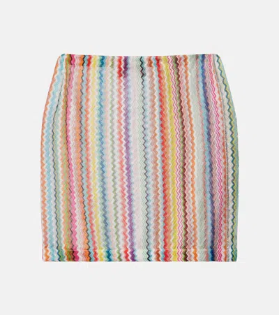 Missoni Zig Zag Miniskirt In Multi