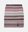 Missoni Zig Zag Miniskirt In Pink