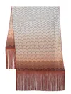 Missoni Gradient Zigzag-patterned Scarf