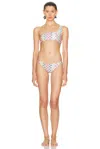 Missoni Zig Zag One Shoulder Bikini Set