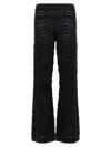 Missoni Glitter Effect Flare Pants