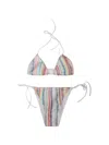 Missoni Zig-zag-pattern Bikini In Multi