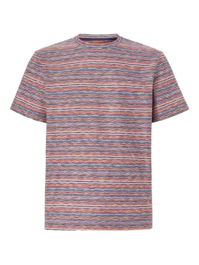 MISSONI ZIG-ZAG PATTERN CREW-NECK T-SHIRT