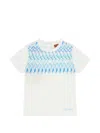 Missoni Zig-zag Pattern T-shirt In White