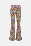 Missoni Zig Zag Pattern Trousers In Multi