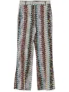 Missoni Zigzag-design Trousers In Tan