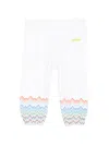 Missoni Zig-zag-pattern Trousers In White