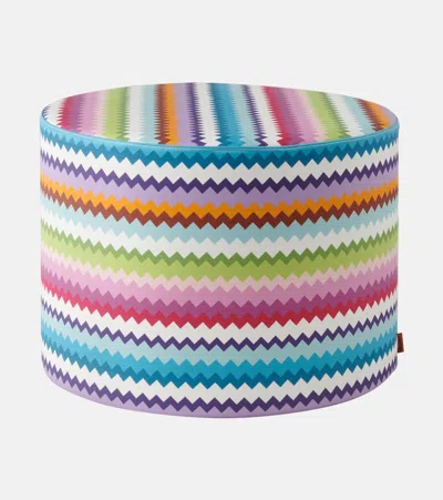 Missoni Zig Zag Pouf In Multi