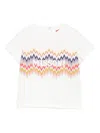 Missoni Baby Girls Zigzag T-shirt In White