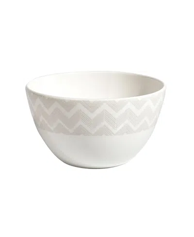 Missoni Zig Zag Rice Bowls, Set Of 6 In White
