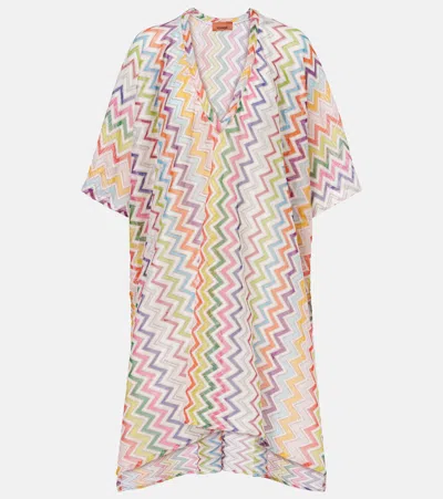 Missoni Zig Zag Semi-sheer Beach Dress